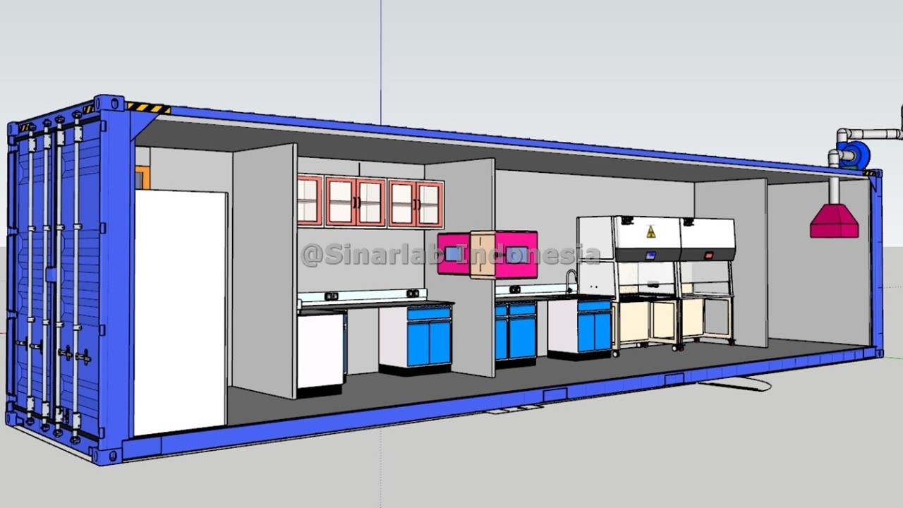Laboratorium BSL 2 Biosafety Level Sinar Lab Indonesia